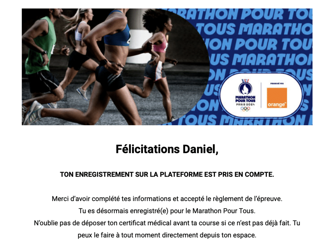Marathon pour tous Paris 2024. Meine Erlebnisse beim Marathon für alle. 53 marathon pour tous paris olympia 2024 marathon fuer alle