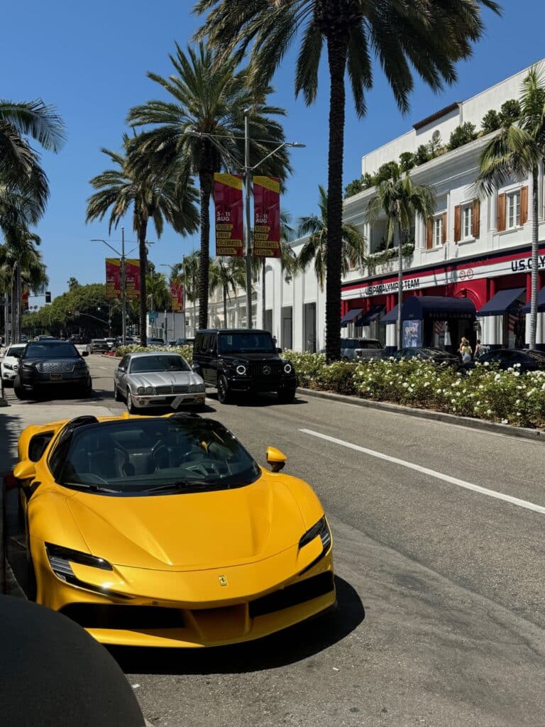 Im Spagat den Endspurt sprinten? Das lief im Juli 2024. 12 los angeles reisebericht rodeo drive