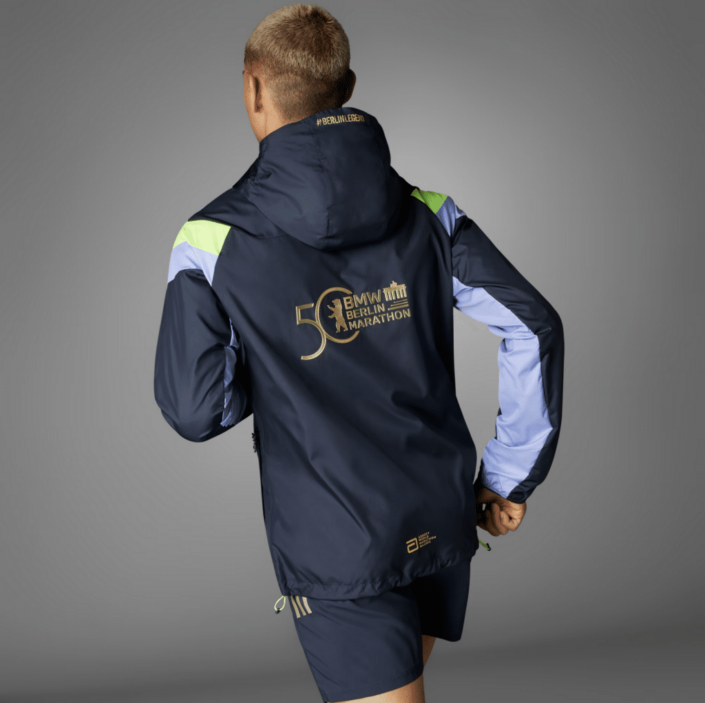 Berlin-Marathon Kollektion 2024: Jacke, Shirt & Schuhe zum 50. Berlin-Marathon 3 BMW BERLIN MARATHON 2024 Legends Jacke 2