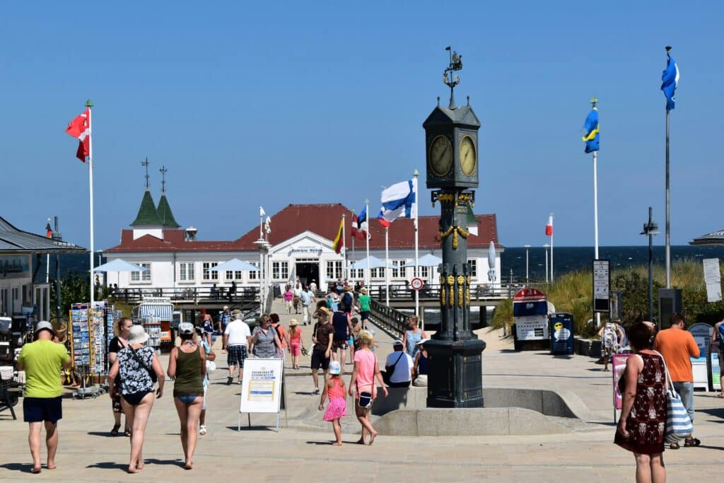 Usedom Marathon - Meine Erlebnisse von der Strecke über die Strandpromenade an der Ostsee 18 strandpromenade ahlbeck usedom marathon