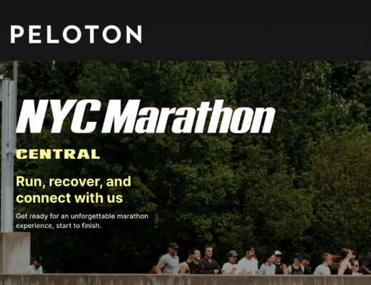 peloton events schedule tcs new york city marathon expo cheering zone shake out run meet greet