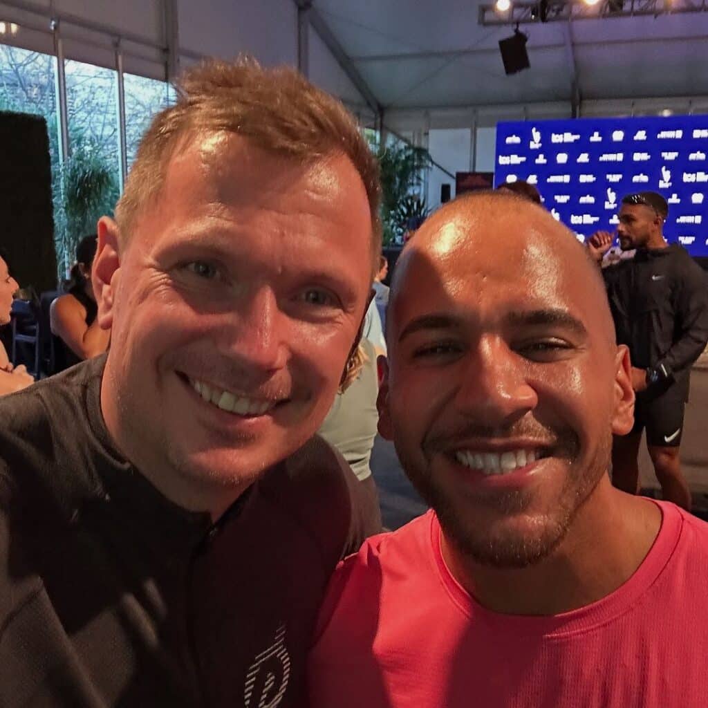 Ein bisschen New York geht immer! Das lief im November 2024. 6 peloton shake out run new york city marathon 2024 jeffrey mceachern