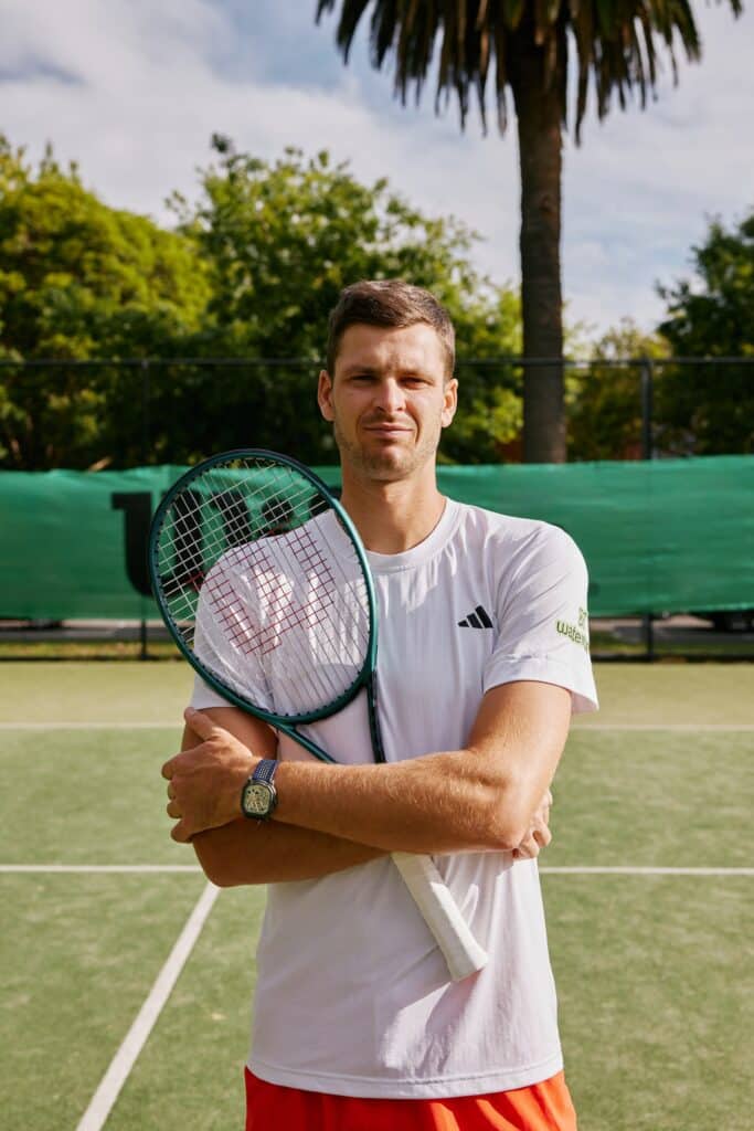 Hubert Hurkacz ist jetzt offizieller Wilson Tennisspieler 5 Hubert Hurkacz Wilson Team Blade V9 2