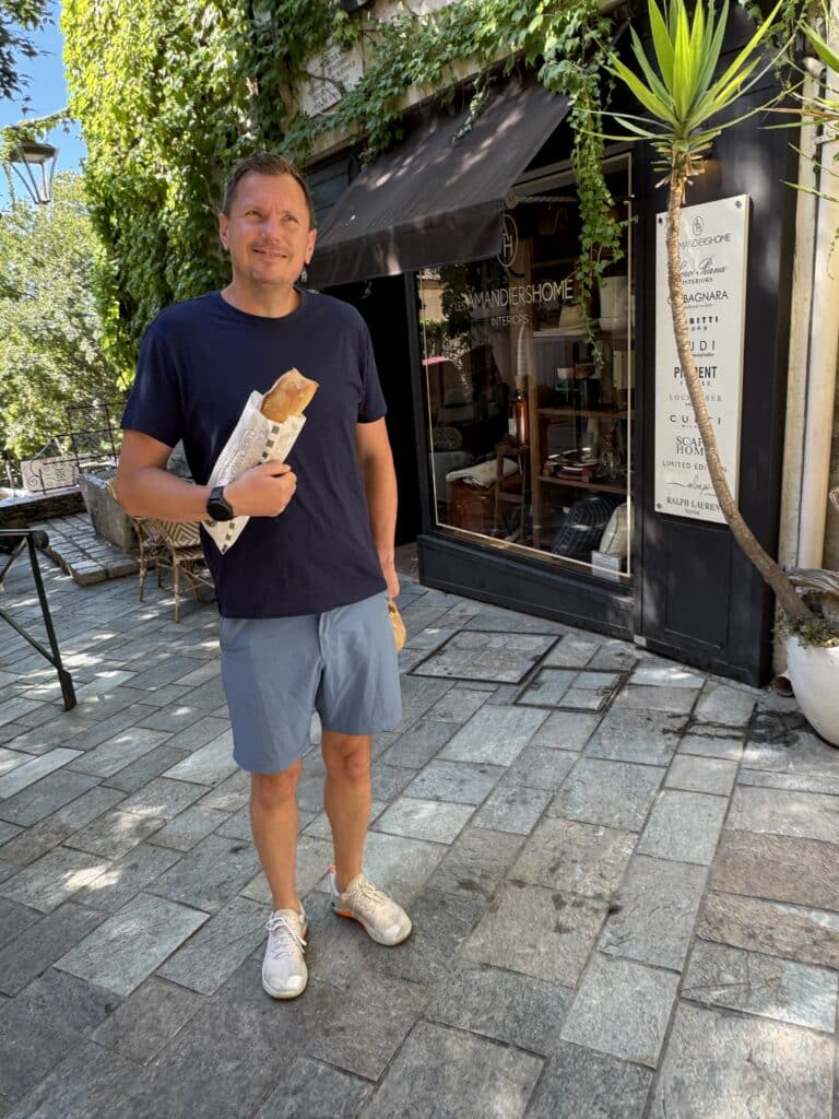 sommerurlaub grimaud baguette