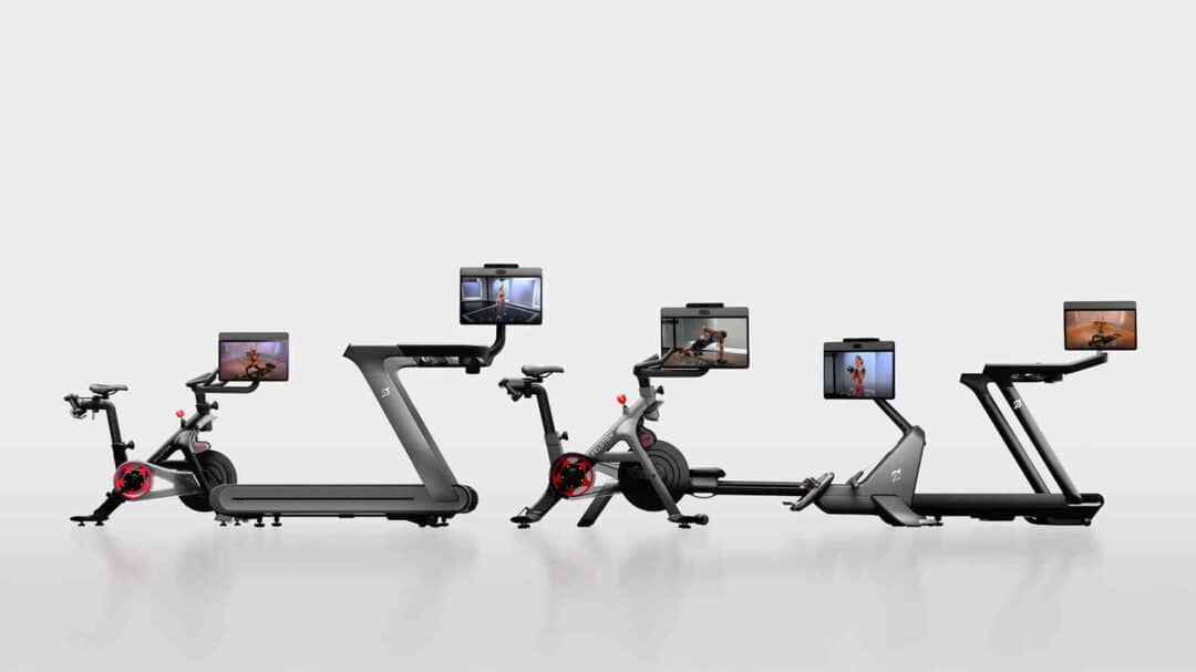 Peloton Cross Training Series bike tread row plus