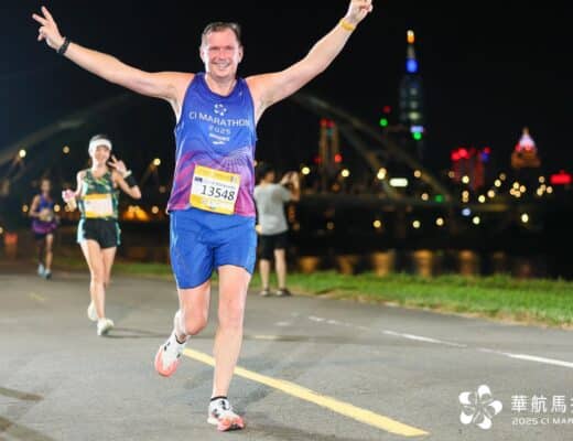 CI Marathon Taipeh – Vom Startplatz bis zur Medaille. Meine Erfahrungen und Ergebnisse von der Strecke in Taiwan 2 ci marathon 2025 china airlines taipei taipeh taiwan daniel laufblogger lauf influencer