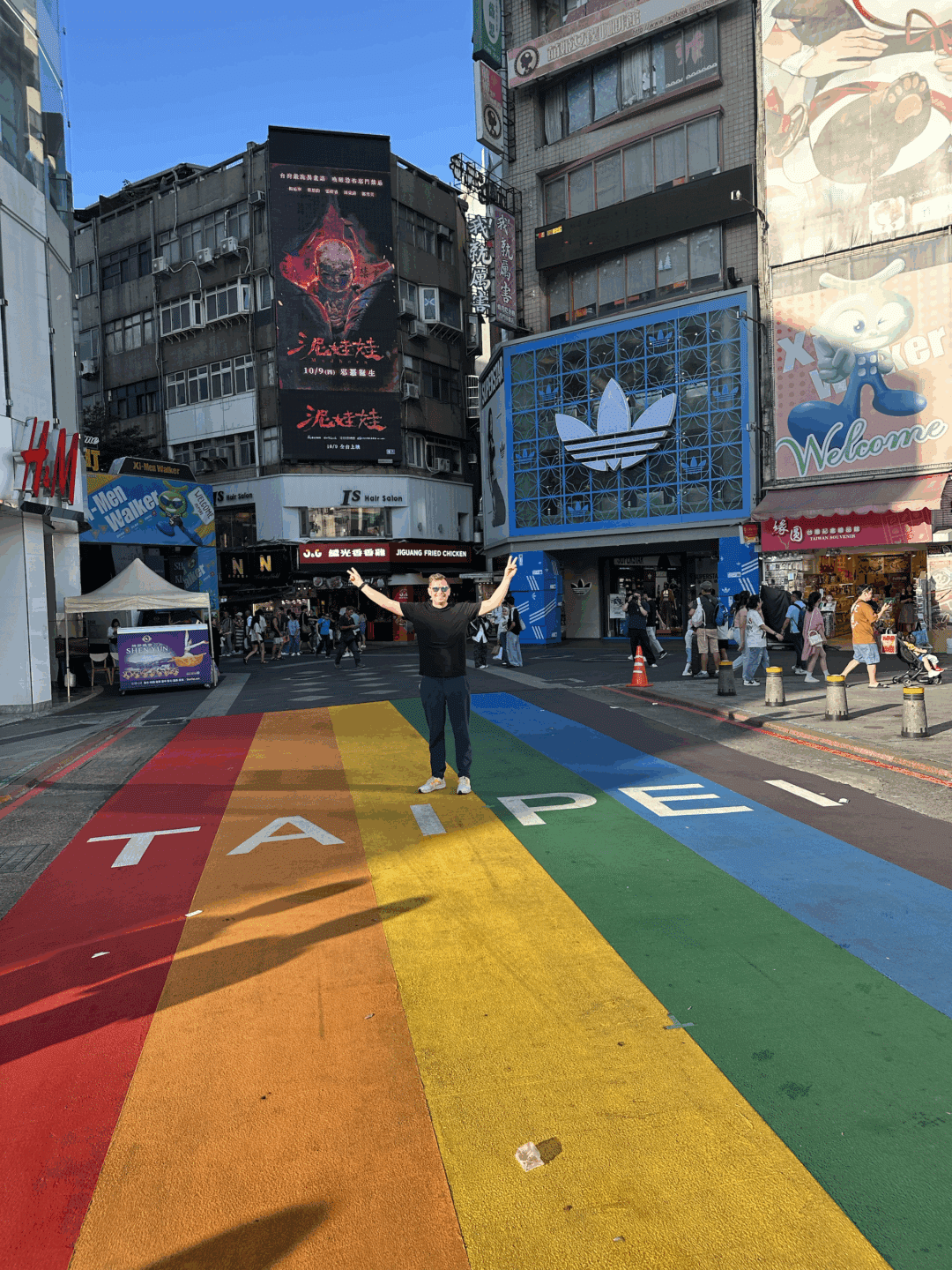 ci marathon 2025 china airlines taipei taipeh taiwan sightseeing ximending