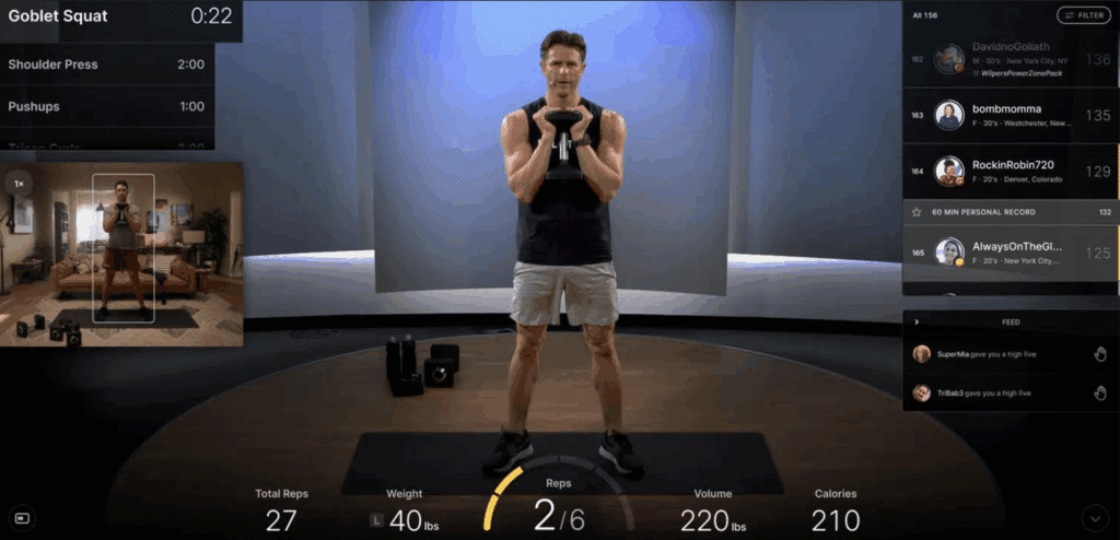 peloton iq widerholung erkennung guide coach haltung ausfeuhrung feedback trainingstipps analyse trainingsplan kuenstliche intelligenz ki