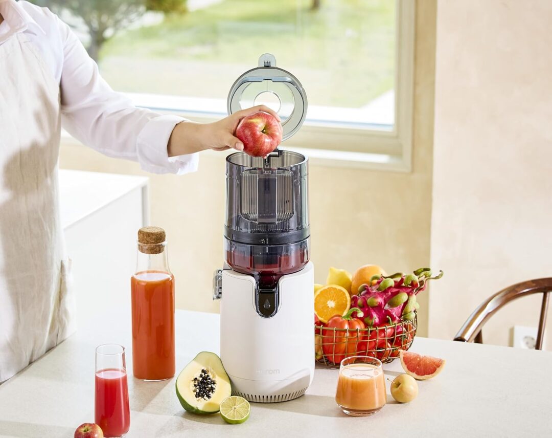 Hurom E50-ST Test: Erfahrungen mit dem neuen Juicer von Hurom Europe 1 Hurom E50 ST Test e50st entsafter slow juicer testbericht erfahrungen bewertung ganze fruechte