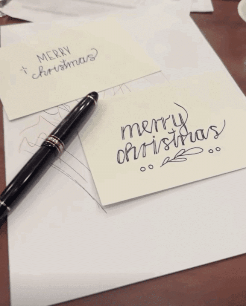 Leben in der Virual Reality. Das lief im November 2025. 4 Montblanc Calligraphy Workshop Sophie Missall JW Marriott Hotel Berlin Kaligraphie