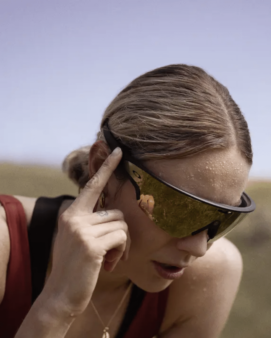 Oakley Meta Vanguard White with PRIZM Sapphire Lens Smarte Sportbrille KI Brille Test laufen marathon lauftraining