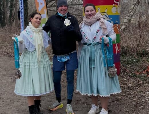 Wie ein Bum-, Bum-, Bum-, Bum-, Bumerang! Das lief im Januar 2026. 2 frostwiesenlauf 2026 ziel trachten zieleinlauf sportblogger laufinfluencer