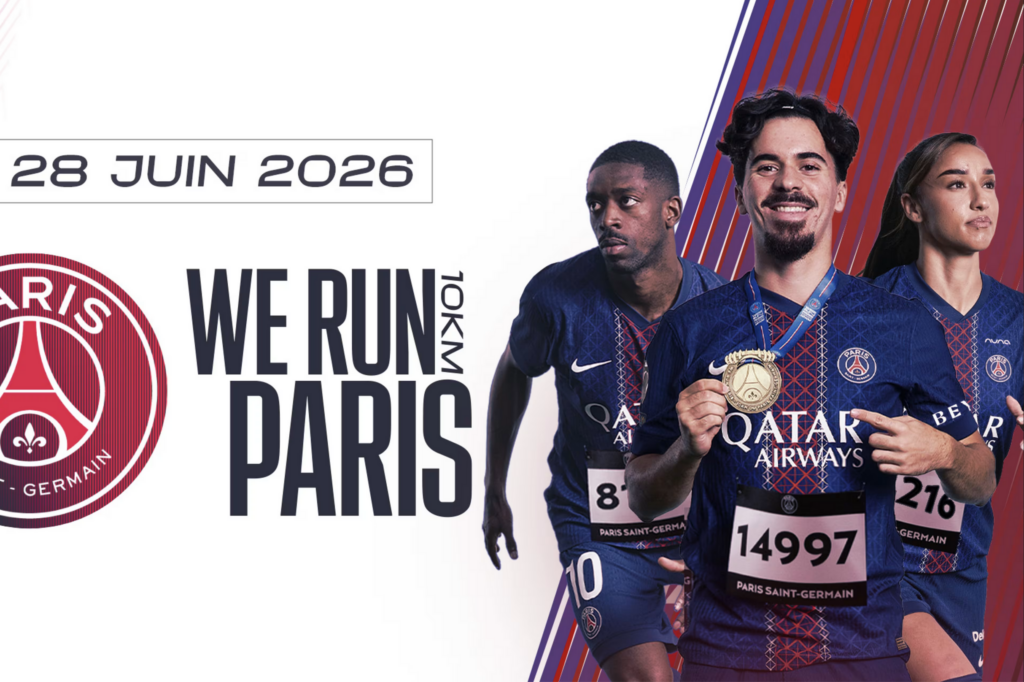 Paris Saint-Germain startet globales Laufprogramm: Der neue PSG Running Club 5 we run paris 10km lauf psg paris saint germain run club running laufclub laufen lauftraining