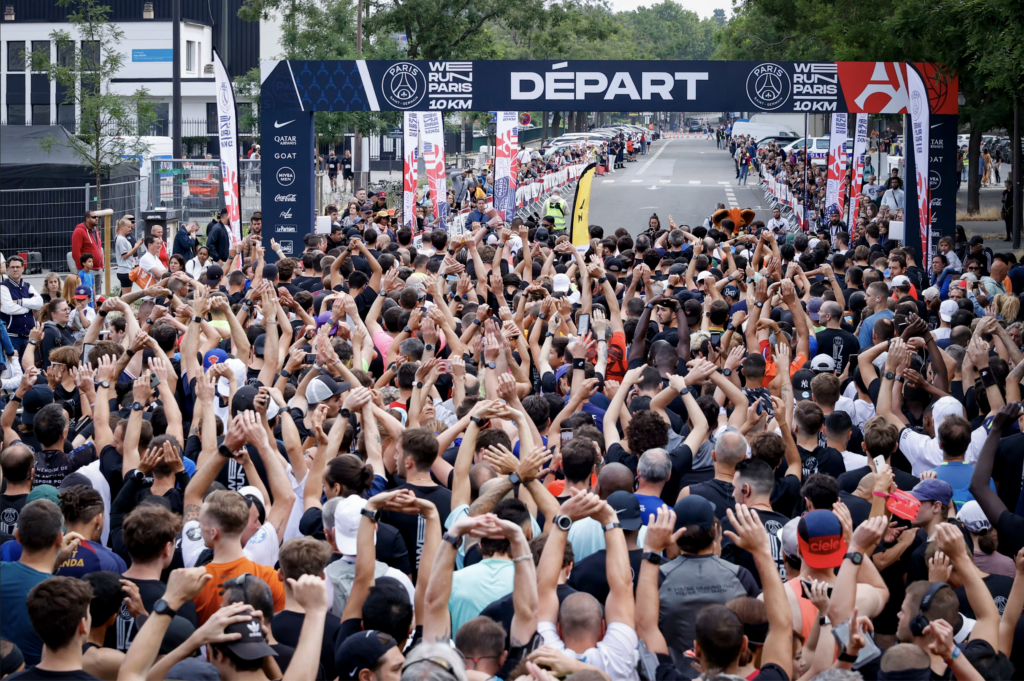 we run paris 10km lauf psg paris saint germain start startplatz