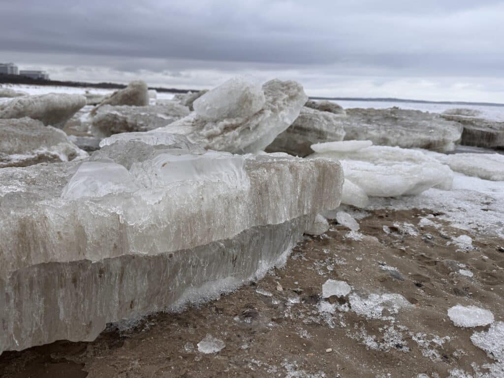 GZSZ - Gute Zeiten, Schlechte Zeiten. Das lief im Februar 2026. 10 heringsdorf ostsee swinoujcie eis zugefroren eisschollen ostsee usedom 3