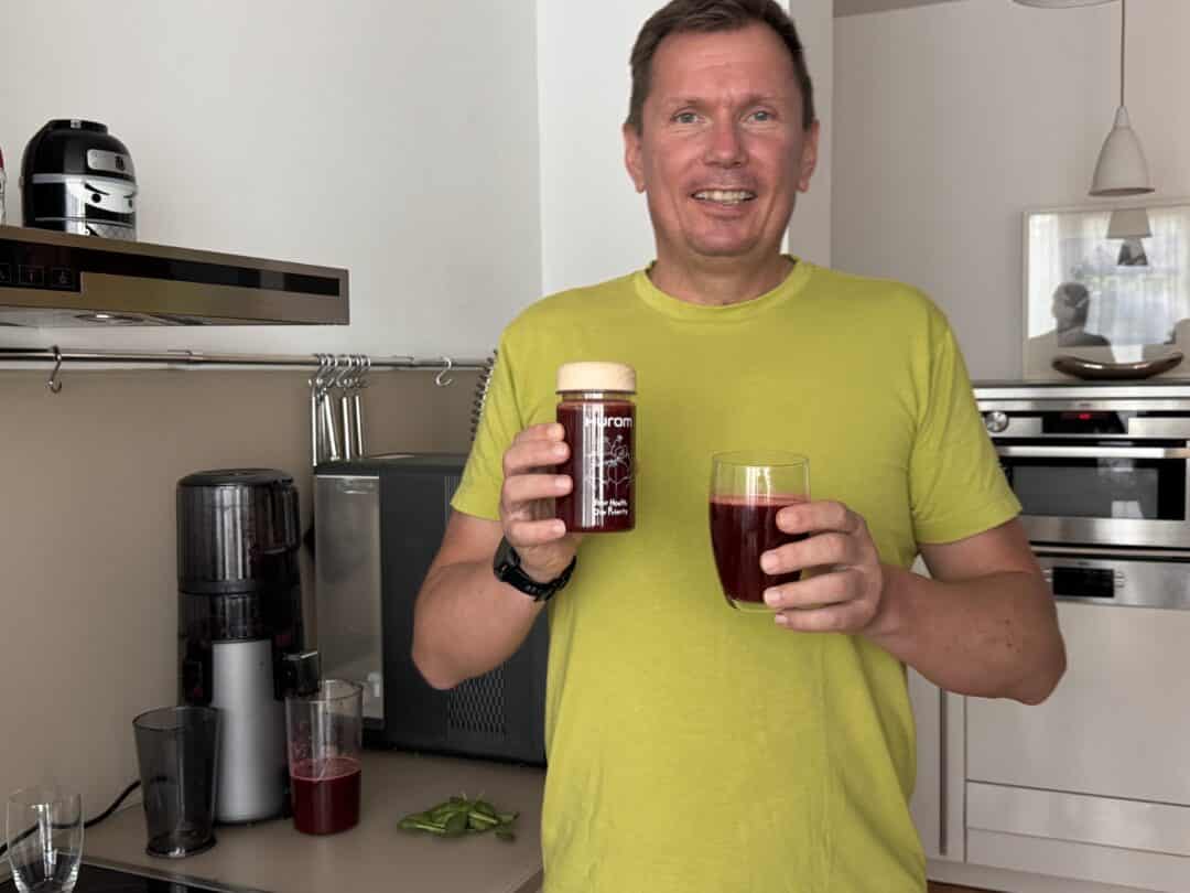 Selbst gemachter Rote-Bete-Saft für Läufer: Der gesunde Performance-Booster für Ausdauersportler 1 recovery drink selber machen rezept slow juicer entsafter hurom gemuese ausdauersportler gesund 3