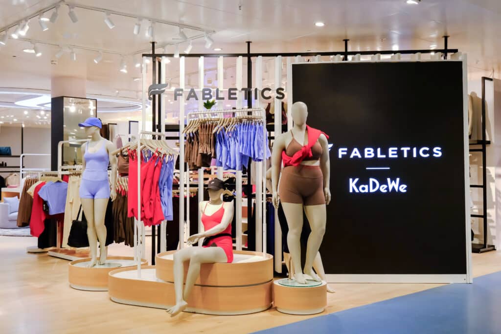 Fabletics eröffnet neuen Store im KaDeWe Berlin: Activewear trifft Wellness-Erlebnis 3 fabletics kadewe berlin store laden 3