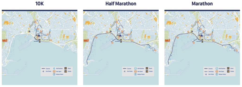 palma marathon strecken halbmarathon 10k kilometer